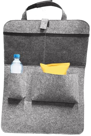 Autositz-Aufbewahrungstasche mit mehreren Taschen, Taschentuchbox, Rückenlehnen-Organizer hinter dem Sitz, Reisetasche, große Kapazität, Auto-Organizer und Aufbewahrung, Rücksitz-Organizer