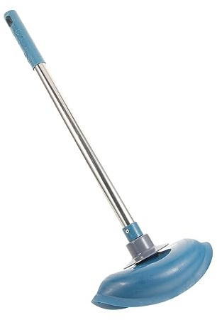 UKCOCO Sturalavandino Portatile in Materiale Antiusura Per Lavandino e Wc Strumento Antintasamento Pratico e Durevole Facile Da Pulire e Adatto Casa e Ufficio Colore Blu Scuro
