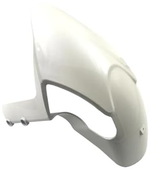 HETEVSCCK Parafango Moto per Ducati per Monster 696 795 796 1200 S4R 1100 1100S Evo Parafanghi Anteriori per Moto Paraspruzzi Pneumatici Carenature(Bianca)