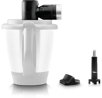 Wundermix - WunderCentix® Multifunktionsachse für TM6 & TM5 | Edelstahl-Steckachse für Fleischwolf, Entsafter & Co, langlebig, sicher & made in Germany, schnell montiert