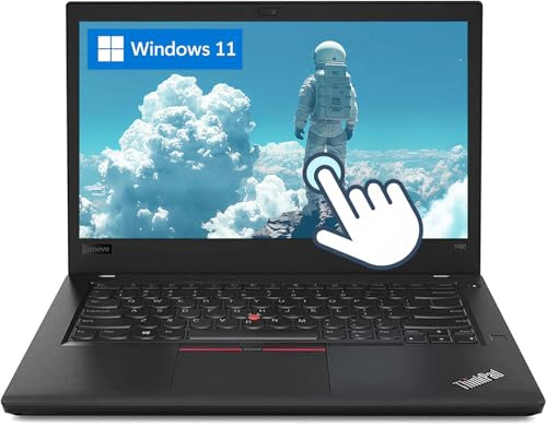 Lenovo ThinkPad T480 Laptop Touchscreen Computer 14 FHD(1920x1080), Intel Core i5-8350u, 16GB RAM, 512GB SSD, QWERTY Keyboard, Windows 11 Pro (Refurbished)