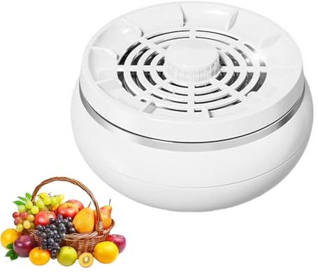 Fruit Washing Machine,4 Modes Portablem Long-Lasting Waterproof Food Purifier,Multifunctional Fruit and Vegetable Washer,for Home Kitchen Cooking Grain Rice Seafood Kitchen Cooking (White)