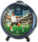 ATRIUM A932-5 Children's Alarm Clock for Boys Scorer Football Stadium Dark Blue Green Black Analogue Quartz without Ticking with Light and Snooze