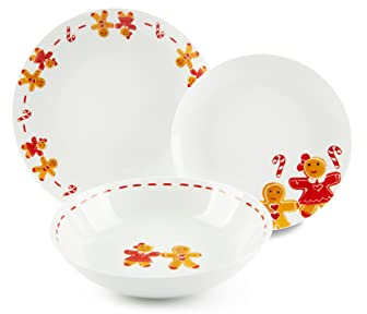 Excelsa Ginger Boy & Girl Servizio Piatti 18 Pezzi