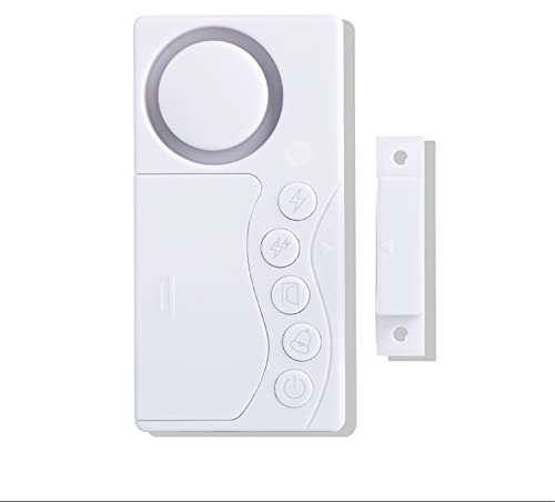 Alarma Magnética para Puerta de Refrigerador y Ventana - 4 Modos, Seguridad en el Hogar, 108 dB