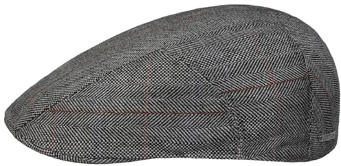 Stetson Light Silk Ivy Flat Cap Modische Kappe 100% Seide Made in EU Herren Frühjahr Sommer UV-Schutz 40