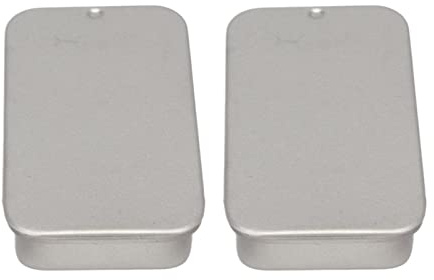 Lot de 2 mini réchauds de camping à alcool coupe-vent pour pique-nique, barbecue, camping, randonnée (argent)