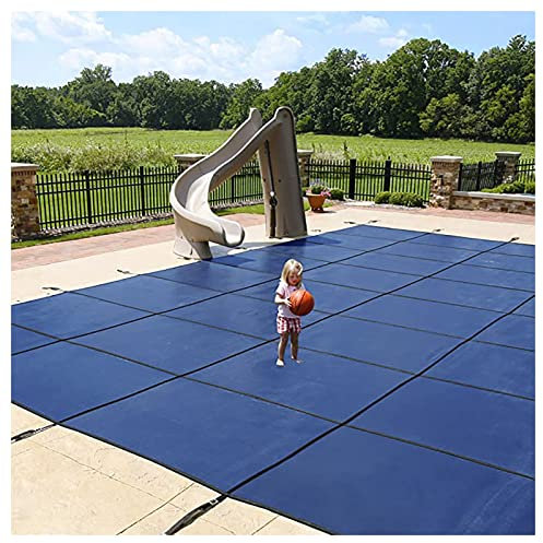 Solar Cover for Swimming Pools - Winter Safety Pool Cover, Dust and Heat Retaining Blanket, Easy Setup Heating Pad for Inground/Above Ground Pools, Protects Children and Pets