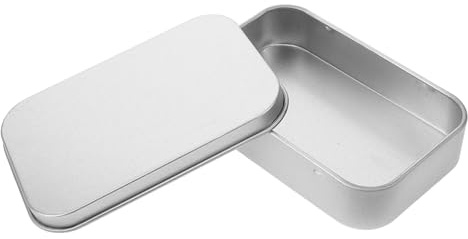 UPKOCH Caja Metálica Compacta para Púas de Guitarra y Ukelele, Estuche Organizador Portátil para Almacenamiento Seguro de Púas y Accesorios Pequeños, Soporte Resistente para Músicos