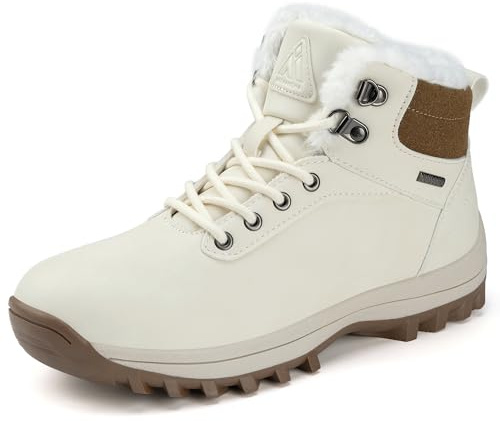 Mishansha Chaussure Hiver Chaude Homme Femme Beige 38 EU