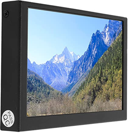 Denash Monitor de Temperatura de la Computadora, Monitor de Datos de CPU de PC Multi Touch 800x480 5 Pulgadas para Chasis