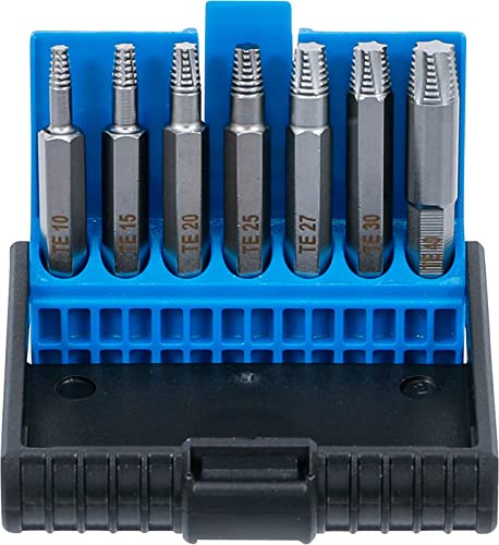 BGS 5284 | Skruvutdragare-sats | för defekt T-Profil (för Torx) T10 - T40 | 7 delar