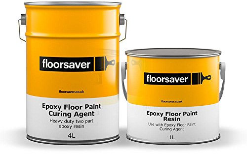 Epoxy Floor Paint by floorsaver | Mid Grey | 5 litres