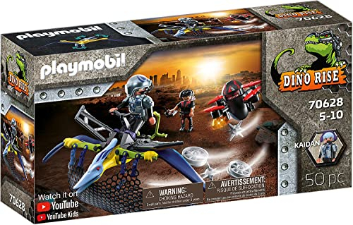 PLAYMOBIL Dino Rise 70628 Pteranodon: Attacke aus der Luft, Ab 5 Jahren