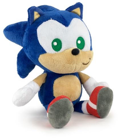 Play by Play Peluche Sonic The Hedgehog Personaggio Sonic Riccio Altezza 24cm