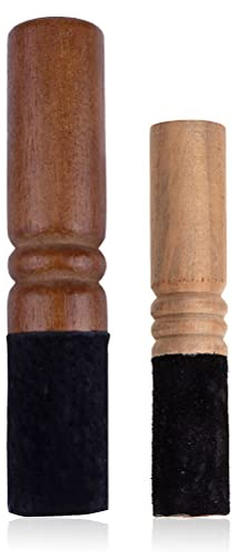 Vaguelly 2 Stück Stange Singen Cm Stangen Schalen Meditation Tibetische Schlägel Schlägel Farbton Yoga Schüssel Eingewickelter Stab Zubehör Zubehör