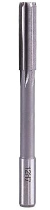DOLUNTO 2–20 mm HSS-Maschinenreibahle mit geradem Schaft, hochpräzise H7-Reibahle aus weißem Stahl (Farbe : 5mm H7)