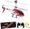 Goolsky S107G Mini RC Helicopter, 2.4G 3 Channel Remote Control Helicopter with Gyro and LED Lights for Kids & Beginner, Altitude Hold, One Key Take Off/Landing, Aircraft Indoor Flying Toy