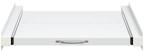 Ailgely Telaio intermedio universale, accessorio per lavatrice, accessori per asciugatrici, telaio di collegamento, set di collegamento con fondo estraibile per lavatrici e asciugatrici