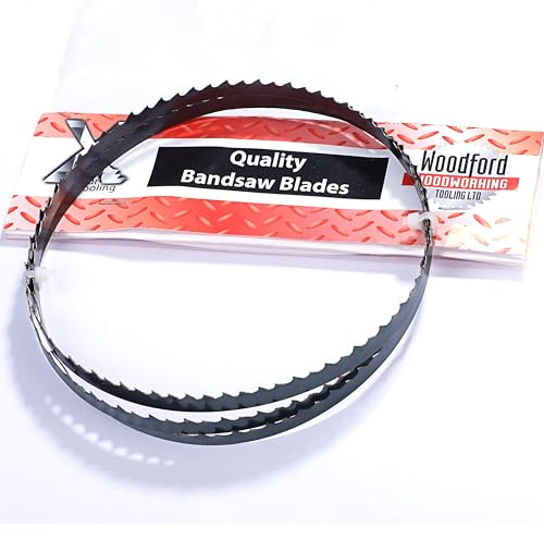 Bandsägeblatt, 1712 mm x 5/8 Zoll x 4 TPI, Premium-Qualität zum Schneiden von Holz, Kunststoff, Acryl, MDF, hergestellt von Xcalibur Tooling UK