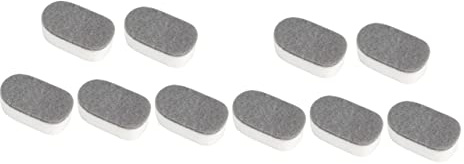 Ipetboom 10pcs Kitchen Cleaning Sponge Grey Dishwashing Pad Home Scouring Pad Sponge Cloth for Dishwashing Washing