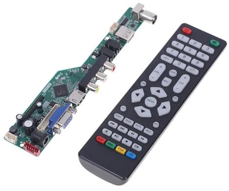 Yhytgbhk T.V53.03 Universal LCD TV Controller Driver Board V53 Analog TV TV/AV/PC/HDMI/USB Media Motherboard(A2)