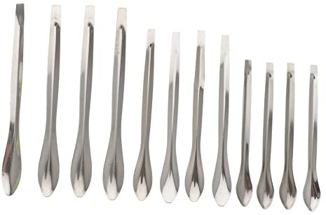 TOPPERFUN Cucharas Medidoras De Acero Inoxidable 4 Piezas Para Cucharas Medidoras Para Experimentos Químicos