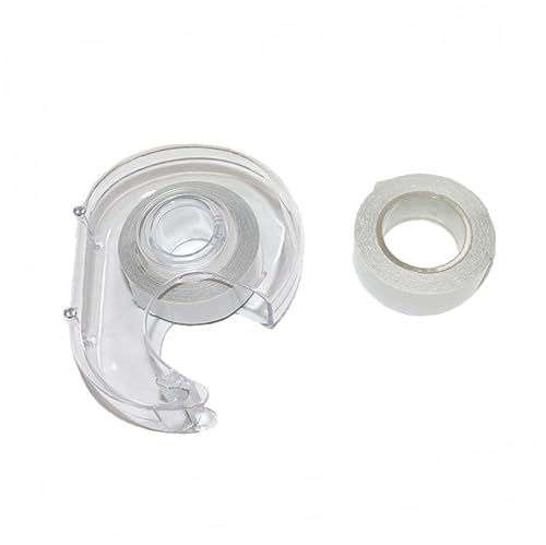 PERSELOSO 2 Stück Durchsichtiges Doppelseitiges Textil Klebeband 5m Für Bh Träger Und Kleidung Anti Rutschfest Hautfreundlich Selbstklebend Für Party Und Brautmode