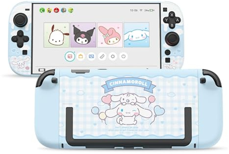 Kuitmor Schutzhülle kompatibel mit Nintendo Switch 2, Hartes PC schlankes dockbares Gehäuse Cover entwickelt für Switch 2025, Spielkonsole und Joy-Con Controller - DEG