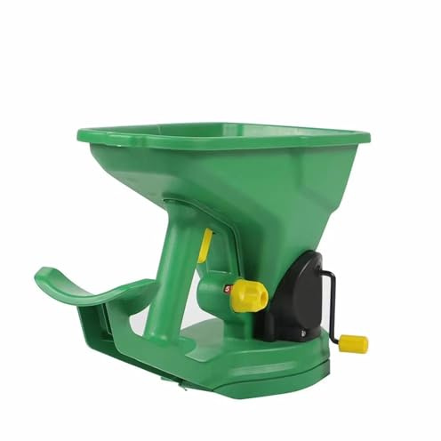 Strumenti Agricoli Spandiconcime per giardinaggio Seminatrice manuale portatile da 1,5 l 5 marce regolabili per seminare fertilizzare sciogliere la neve