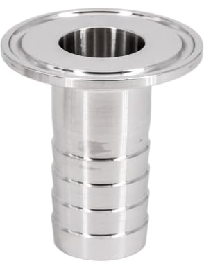304/316L Tri-Clamp slangkoppling - UV-skyddad sanitärkoppling 0,5-2 tum storlekar(34mmx12.7mm)