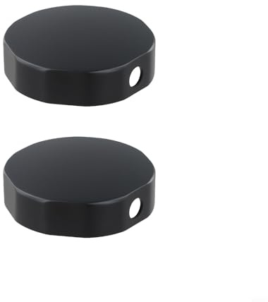 Badewanne drehknopf aus Messing, 74 mm rundes Design badewannen drehknopf,Schwarz