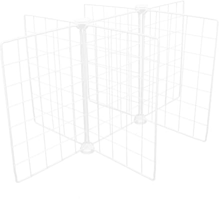 Étagère de Congélateur en Fer Blanc à 6 Grilles, Séparateur | Organisation à Grille Fine, Installation Facile, Optimisation D’espace, pour Congélateur Domestique et Petits Objets