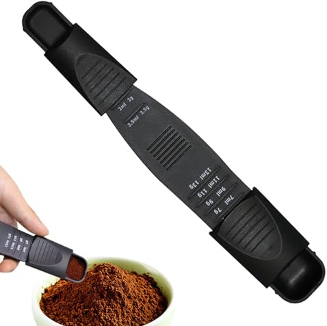 Cucharas medidoras, cucharas medidoras de cocina - Cuchara de chef Cucharas medidoras - Cucharas medidoras de cocina aptas para lavavajillas para polvo, sal, azúcar, café, prod