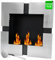 Avilia Chimenea de bioetanol de Pared, Elegante y Moderna, Ideal para Cualquier Ambiente y decoración – Gracias al Combustible ecológico no Produce Humos ni olores – Fácil de Instalar y Usar