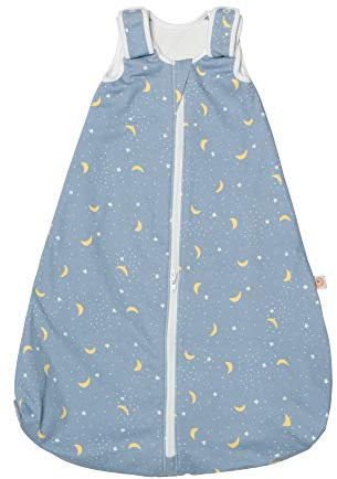 Ergobaby Baby-Schlafsack Winter Neugeborene 56-62 Baumwolle, Winterschlafsack Baby 0-6 Monate TOG 2.5, Stellar