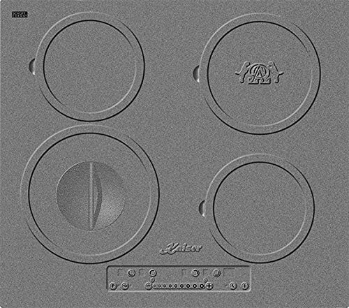 Kaiser KCT 6705 I Induktions Kochfeld Autark 60cm,Motiv - Design des Gusseisenkochfeldes,4 Kochzonen, PowerBooster, Induktion,Glaskeramikkochfeld,Induktion,Einbaukochfeld,ohne Rahmen,Einbau Herd