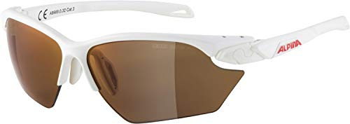 ALPINA TWIST FIVE S HR Q-LITE - Verspiegelte, Kontrastverstärkende & Beschlagfreie Sport- & Fahrradbrille Mit 100% UV-Schutz Für Erwachsene