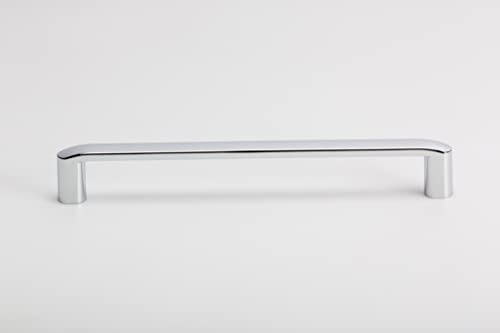 Gedotec Möbelgriffe Vollmetall | 1 Stück - Falttüren-griffe Möbel | Länge: 320 mm | ROMA 0241 | Griff Chrom poliert - klassisches Design | Schrankknopf Schubladenknopf Küchengriffe Türgriffe