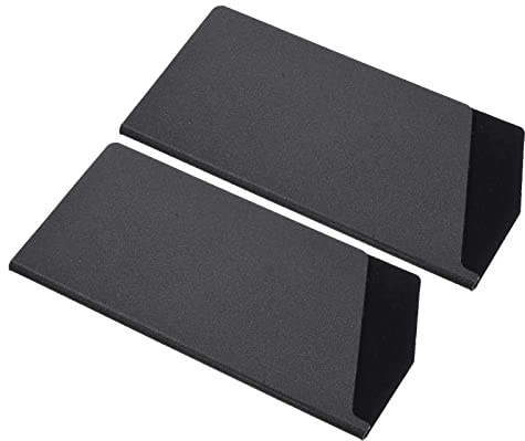 PATIKIL ABS Knife Cover Sleeves for 7 Chopping Knife Cleaver, 2 Pack Knives Edge Guard Blade Protector Universal Knife Sheath for Home Kitchen, Black