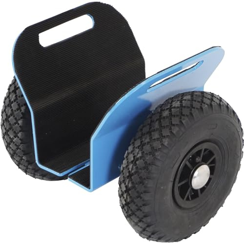 eurokraft pro | Plattenklemmwagen mit Riefengummi | Tragkraft 300 kg, HxBxL 350 x 260 x 400 mm