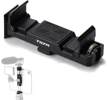 Tilta Multifunktionshalterung, Kompatibel mit Apple iPad, Superklemme mit 1/4-20 Gewinde und Kaltem Schuh - Schwarz TA-MMC-AI-B