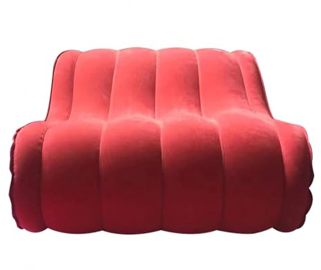 BesBet Aufblasbares Sofa in S-Form Tragbar -ShaF8Y ENNA030601