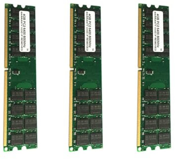 Rfeeuubft 3X Memoria RAM DDR2 de 4GB 800Mhz 1.8V PC2 6400 DIMM 240 para Memoria RAM de Placa Base AMD