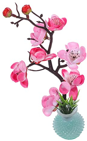 Zerodeko Flor Artificial Rosa de Plástico para Platos de Sushi y Sashimi
