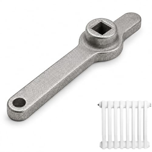 Bleed Key, Heater Bleed Key, Stable & Robust, Save Heating Costs, Universal for All Radiators - 5 mm, Made of High-Quality Stainless Steel