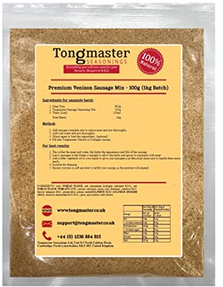 Premium Venison Sausage Complete Mix - 100g