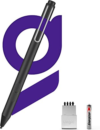 Uogic-Stift für Microsoft Surface, [Aktualisiert] 4096 Druckempfindlichkeit Handflächenabweisung digitaler Stift, kompatibel mit Surface Pro X/7/6/5/4, Surface Laptop/Book/Go/Studio, Surface 3.