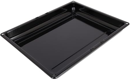 sparefixd Cooker Oven Enamel Grill Pan Baking Tray 280 x 355mm for INDESIT