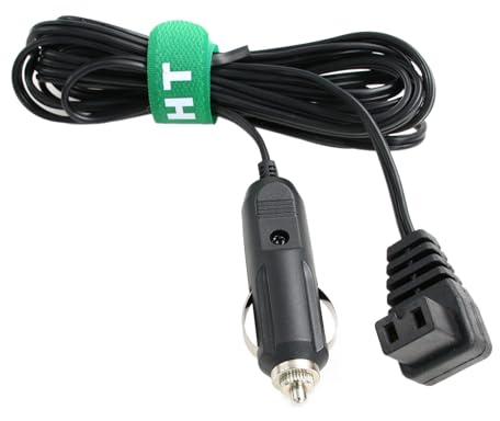 HangTon Stromkabel für Autokühlschrank Kühler Gefrierschrank Alpicool Bodega Dometic Mobicool Iceco 12/24V 23A DC 3m